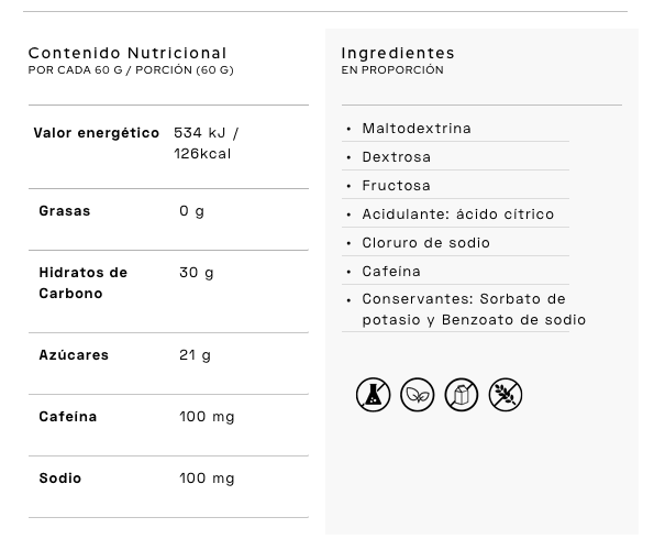 GEL 30CHO 100 CAF STRAWBERRY 60 g c/u2