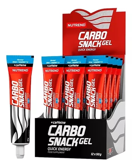 CARBOSNACK CON CAFEÍNA TUBO 12 u 50 g c/u1