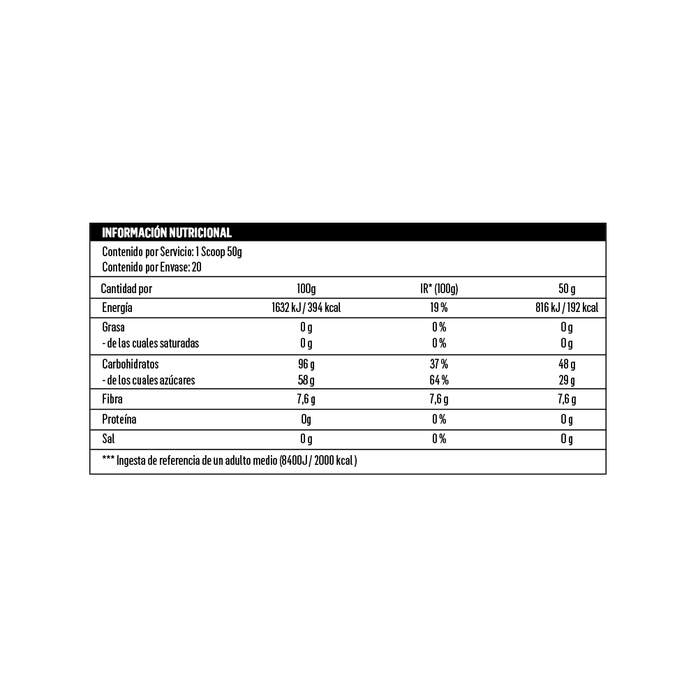 CARBOX 1000 g/ 20 servicios3