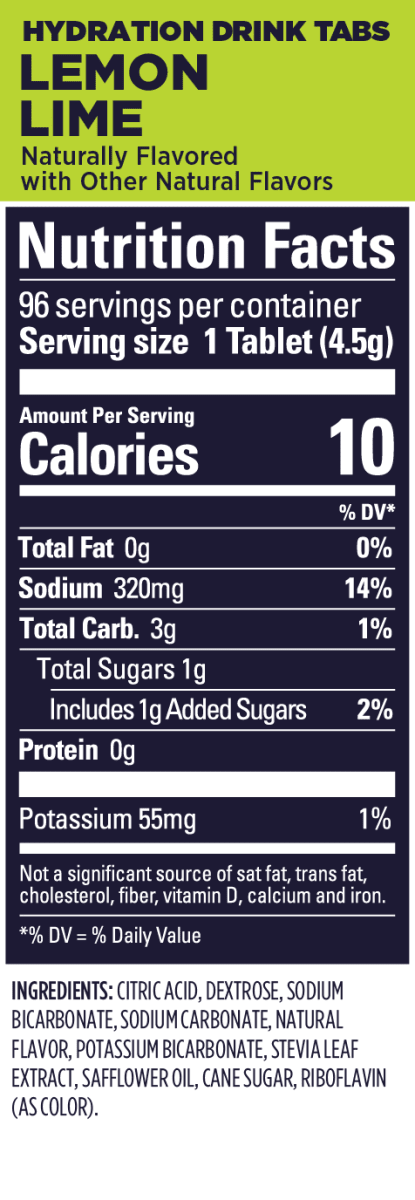 GU HYDRATION DRINK 12 TABS 4,5 g c/u3