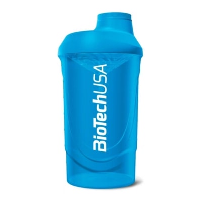 Shaker Biotech 600 ml 2 compartimientos1
