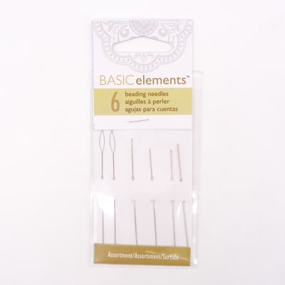 AGUJA PARA ABALORIOS ASST #10 +#12 +BG EYE +TWST- 6/CD