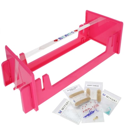 PLASTIC LOOM KTH WITH JAPANESE BEADS