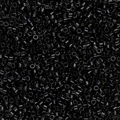 11/0 DELICA HX CUT X 7.2GR/TB NEGROS Y GRISES