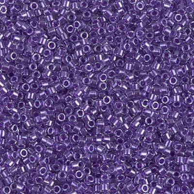 11/0 DELICA HX CUT X 7.2GR/TB MORADOS