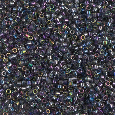 11/0 DELICA X 3GR/TB EFECTO IRIS