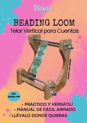 TELAR PININA TOOLS BEADING LOOM