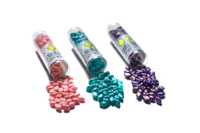 MINI GEMDUO 6X4MM -APRX 8.5GM/TB