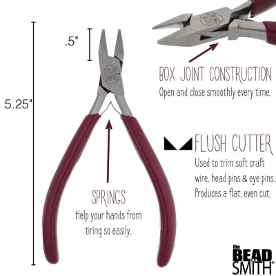 ALICATE CORTE RAS CON MANGO PVC