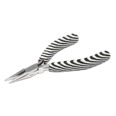 ALICATE DE PUNTA PLANA FINA MODELO ZEBRA