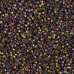 11/0 DELICA HX CUT X 7.2GR/TB EFECTO IRIS 0