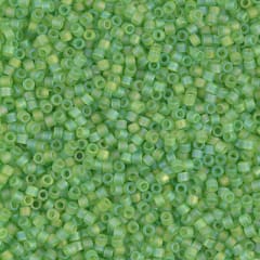 11/0 DELICA X 3GR VERDES Y LUMINOUS 0