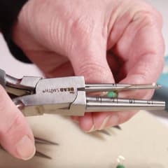 ALICATE DE PUNTA REDONDA CON MEDIDAS 0