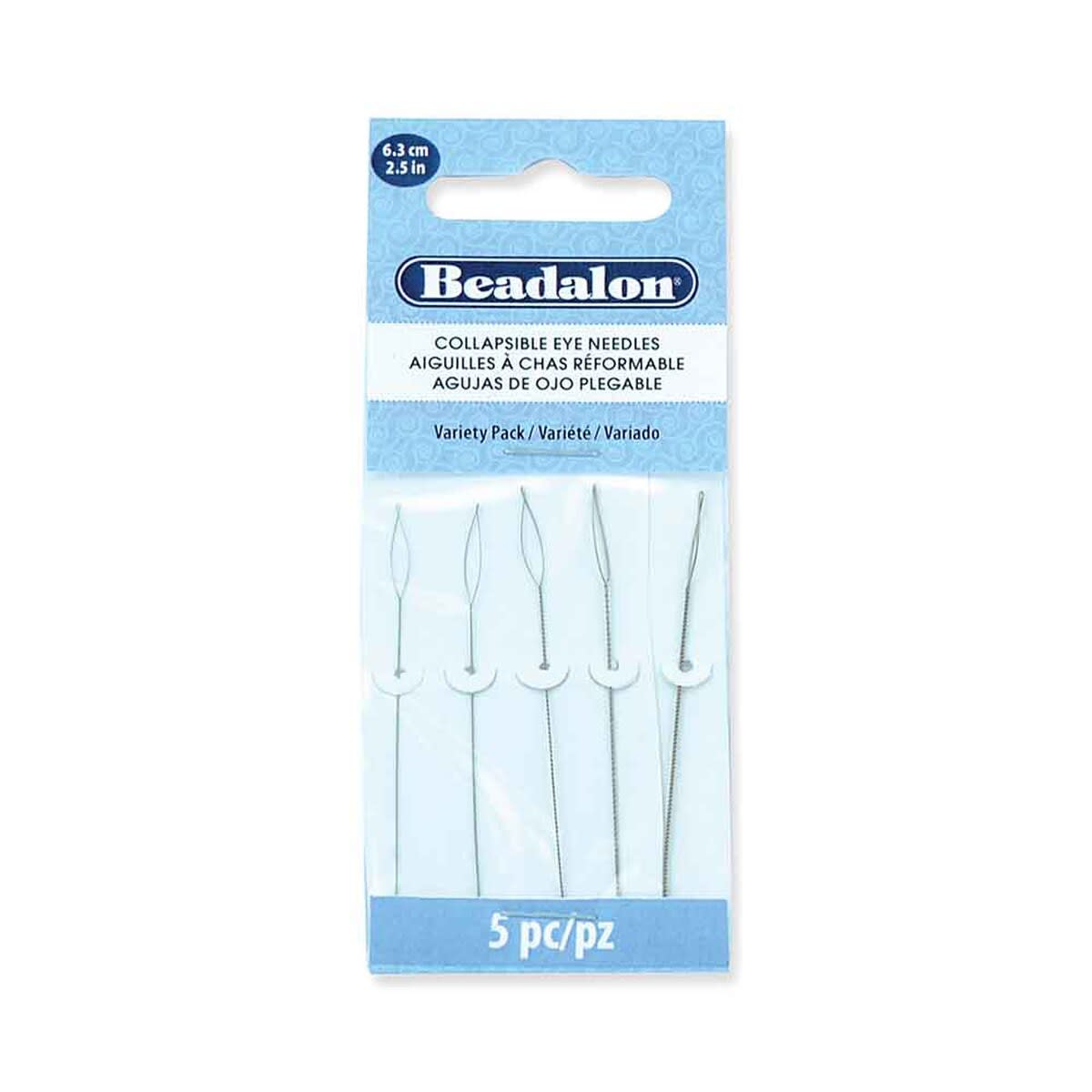 Collapsible Eye NeedleVariety Pack 5 pc total1