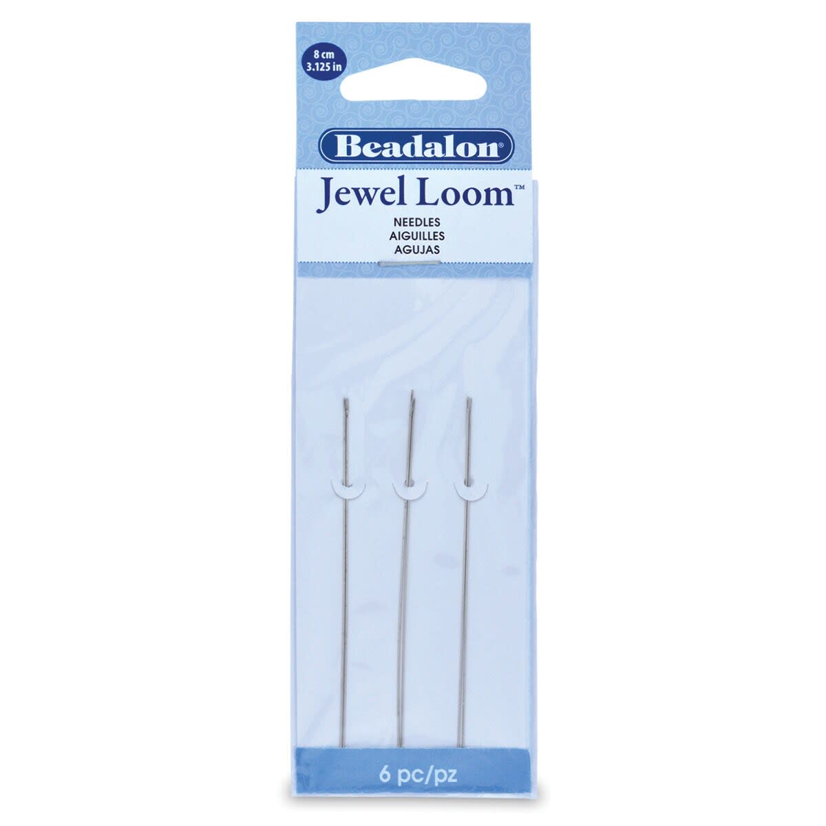 JEWEL LOOM NEEDLES 3.125 IN (8 CM) 6 PC/CD-1