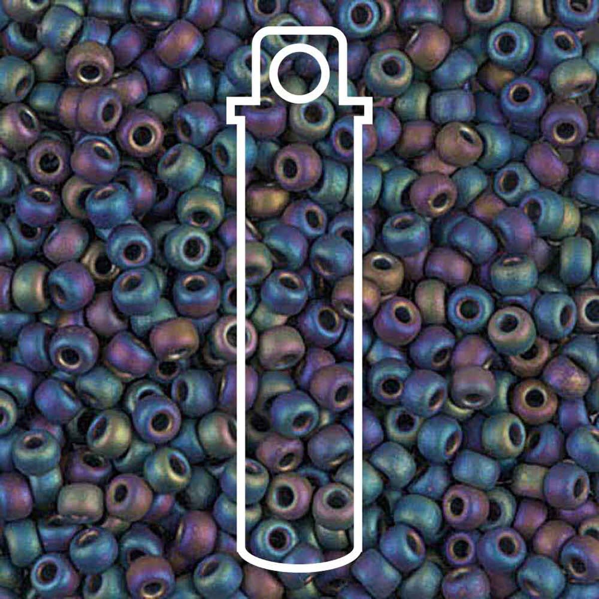 8/0 ROCAILLA MIYUKI APPRX 22GM TUBE A12