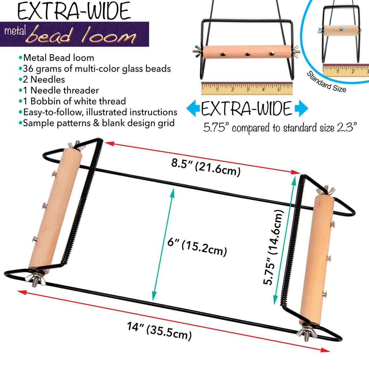BEAD LOOM KIT METAL GRANDE2
