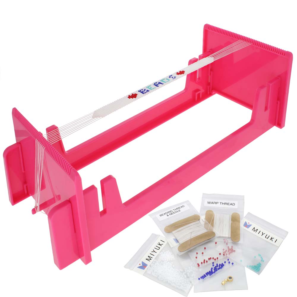 PLASTIC LOOM KTH WITH JAPANESE BEADS1