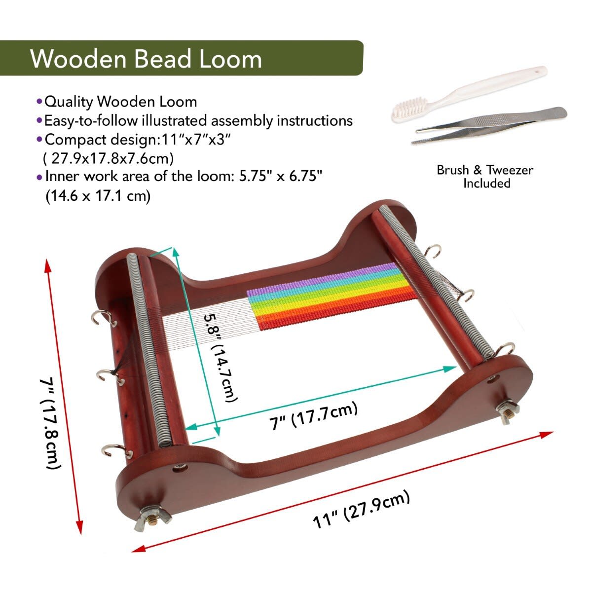 TELAR DE MADERA DELUXE XL3