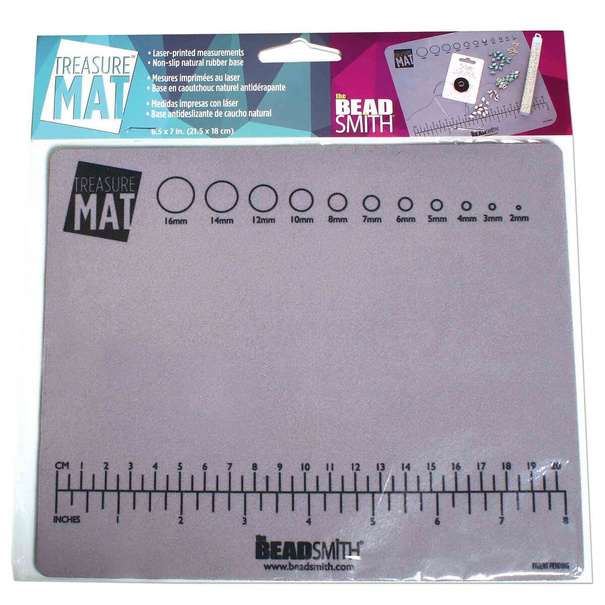 8.5X7 TREASURE MAT NONSLIP BEAD MAT PATENTED1