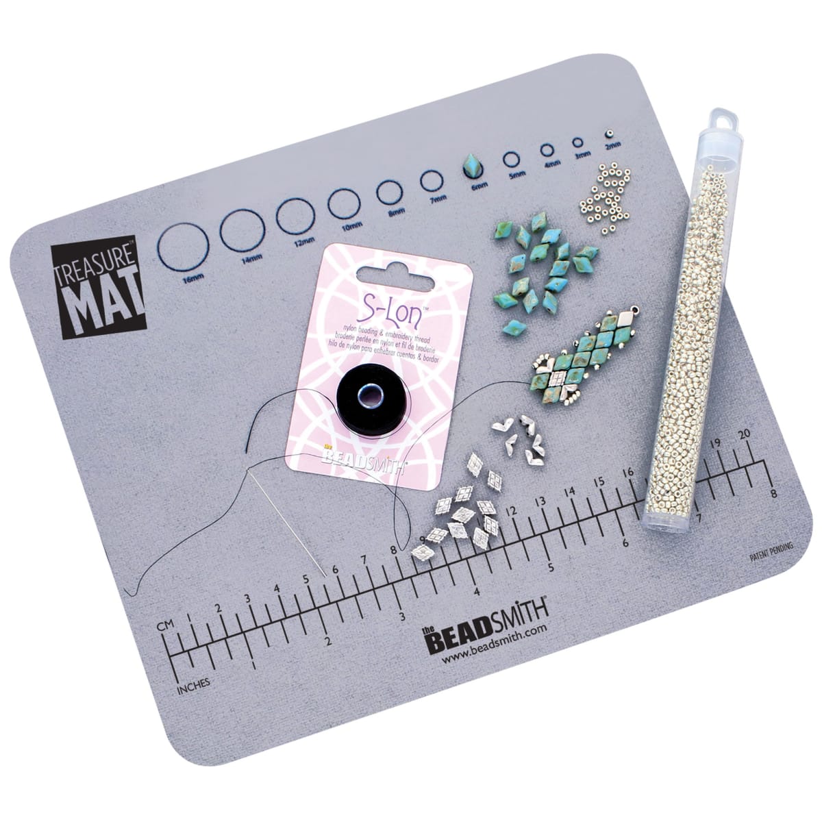 8.5X7 TREASURE MAT NONSLIP BEAD MAT PATENTE3