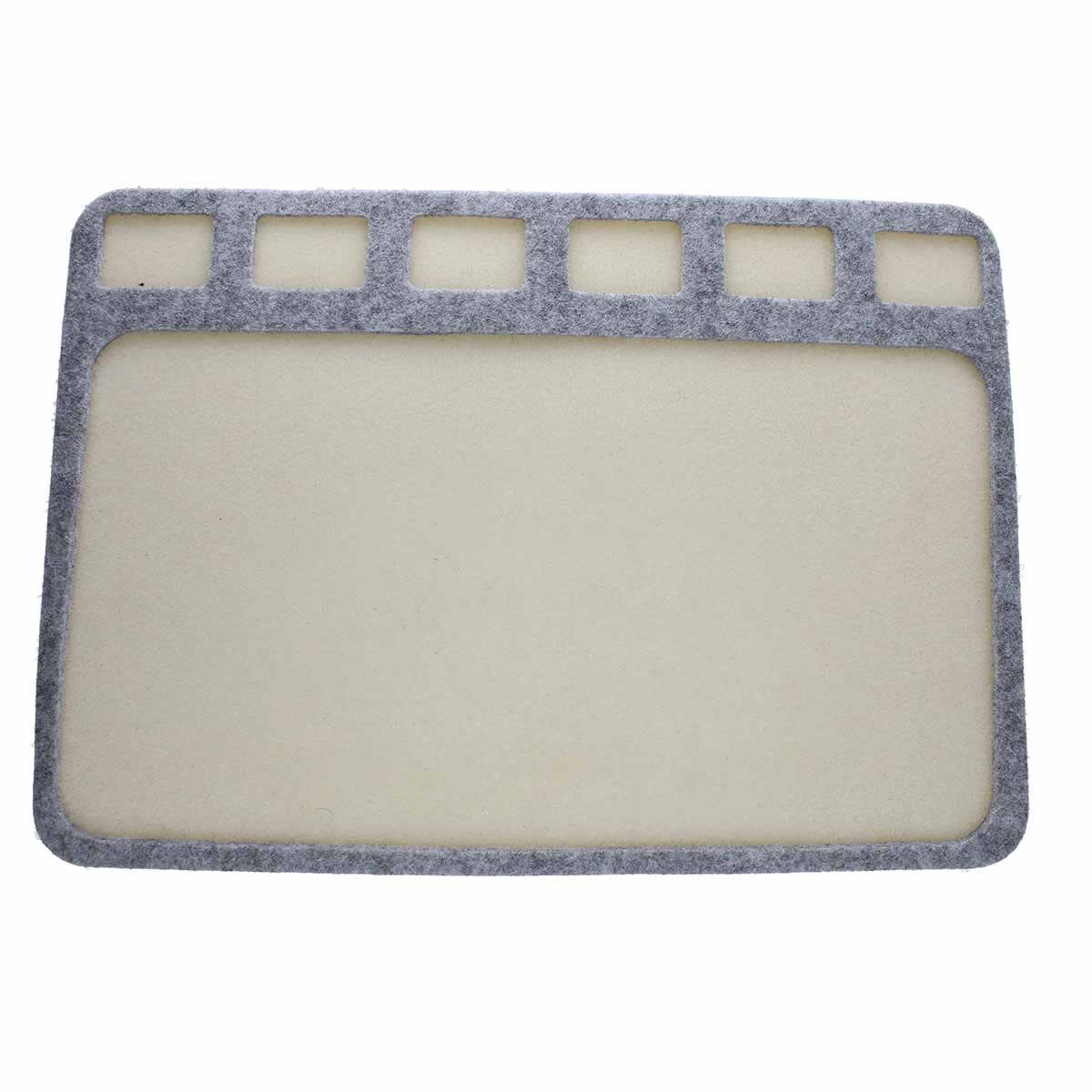 11X8IN SEED BEAD MAT W/6 COMPARTIMENTOS3