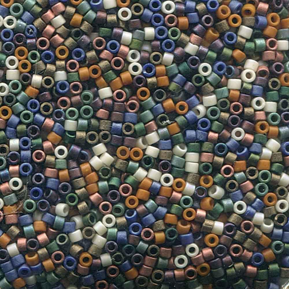 11/0 DELICA X 7.2GR/TB MIXES B6