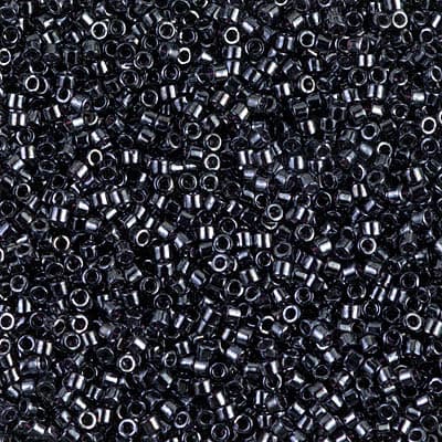 11/0 DELICA X 3GR/TB NEGROS Y GRISES10