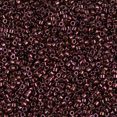 11/0 DELICA X 7.2GR/TB METALICOS BRILLOSOS A2