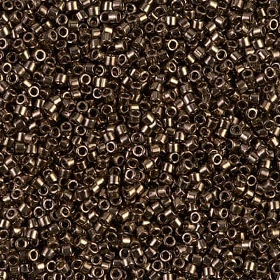 11/0 DELICA X 7.2GR/TB METALICOS BRILLOSOS A4