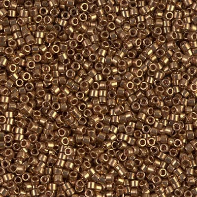 11/0 DELICA X 7.2GR/TB METALICOS BRILLOSOS A5