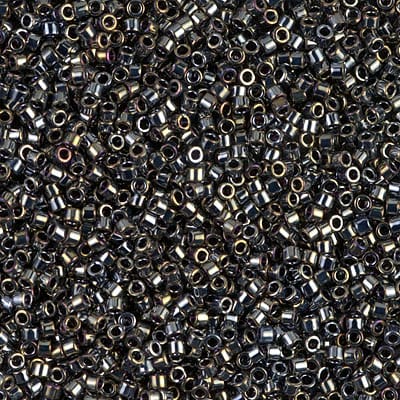 11/0 DELICA X 7.2GR/TB METALICOS BRILLOSOS A45