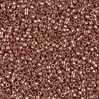 11/0 DELICA X 7.2GR/TB METALICOS BRILLOSOS A10