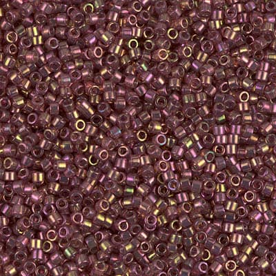 11/0 DELICA X 7.2GR/TB EFECTO IRIS11