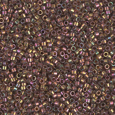 11/0 DELICA X 7.2GR/TB EFECTO IRIS12