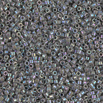 11/0 DELICA X 3GR/TB PLOMOS23