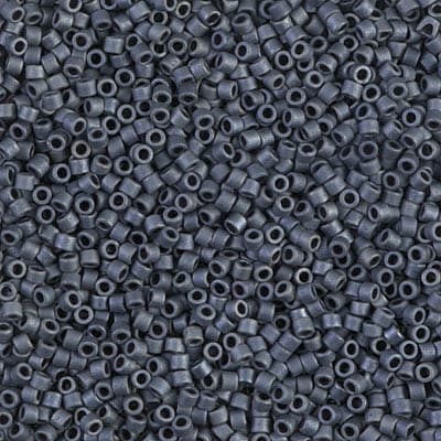 11/0 DELICA X 7.2GR/TB NEGROS Y GRISES5
