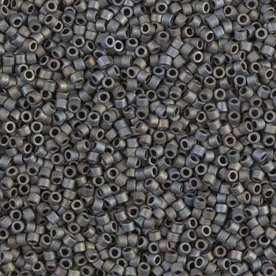 11/0 DELICA X 7.2GR/TB NEGROS Y GRISES7