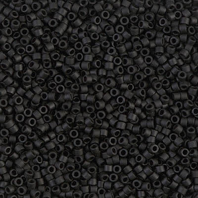 11/0 DELICA X 7.2GR/TB NEGROS Y GRISES11