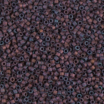 11/0 DELICA X 7.2GR/TB METALICOS MATE A29