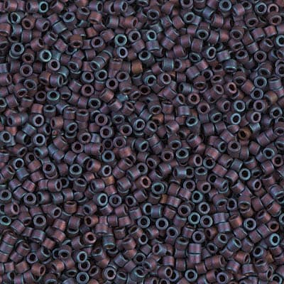 11/0 DELICA X 7.2GR/TB METALICOS MATE A32