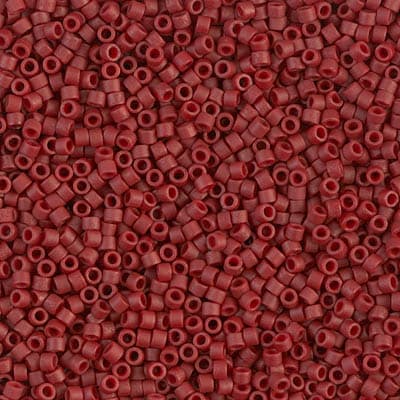 11/0 DELICA X 7.2GR/TB ROJOS Y GUINDAS25