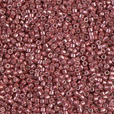 11/0 DELICA X 7.2GR/TB METALICOS BRILLOSOS B33