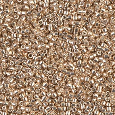 11/0 DELICA X 7.2GR/TB METALICOS BRILLOSOS B35
