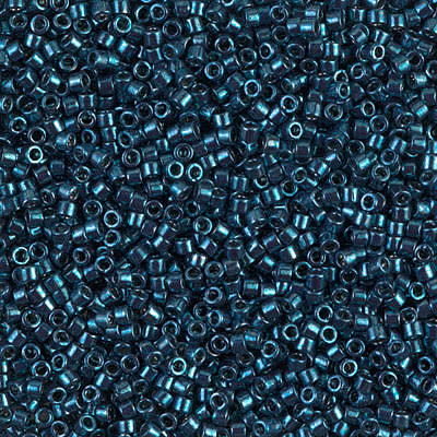 11/0 DELICA X 7.2GR/TB METALICOS BRILLOSOS B41