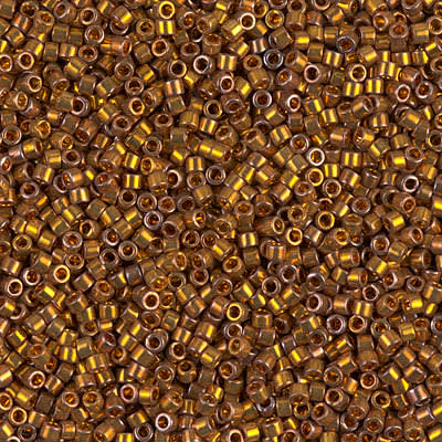 11/0 DELICA X 7.2GR/TB METALICOS BRILLOSOS B45
