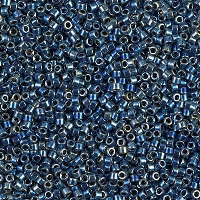 11/0 DELICA X 7.2GR/TB METALICOS BRILLOSOS B46