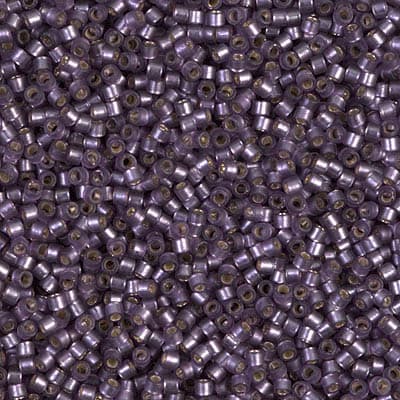 11/0 DELICA X 7.2GR/TB LILAS34