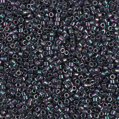 11/0 DELICA X 7.2GR/TB EFECTO IRIS9