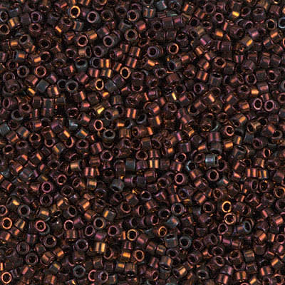11/0 DELICA X 7.2GR/TB METALICOS BRILLOSOS A11